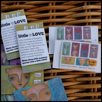 little LOVE lovenotes pack of six